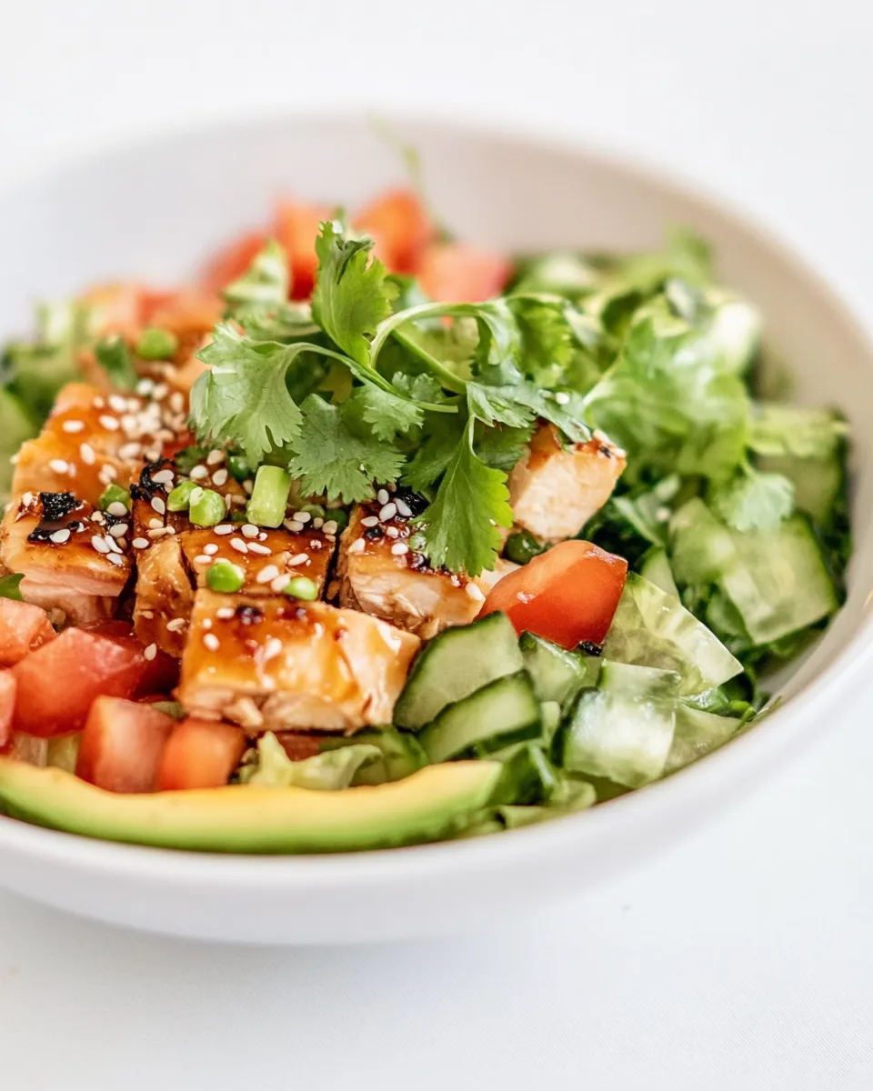 Homemade Hot Honey Chicken Salad photo