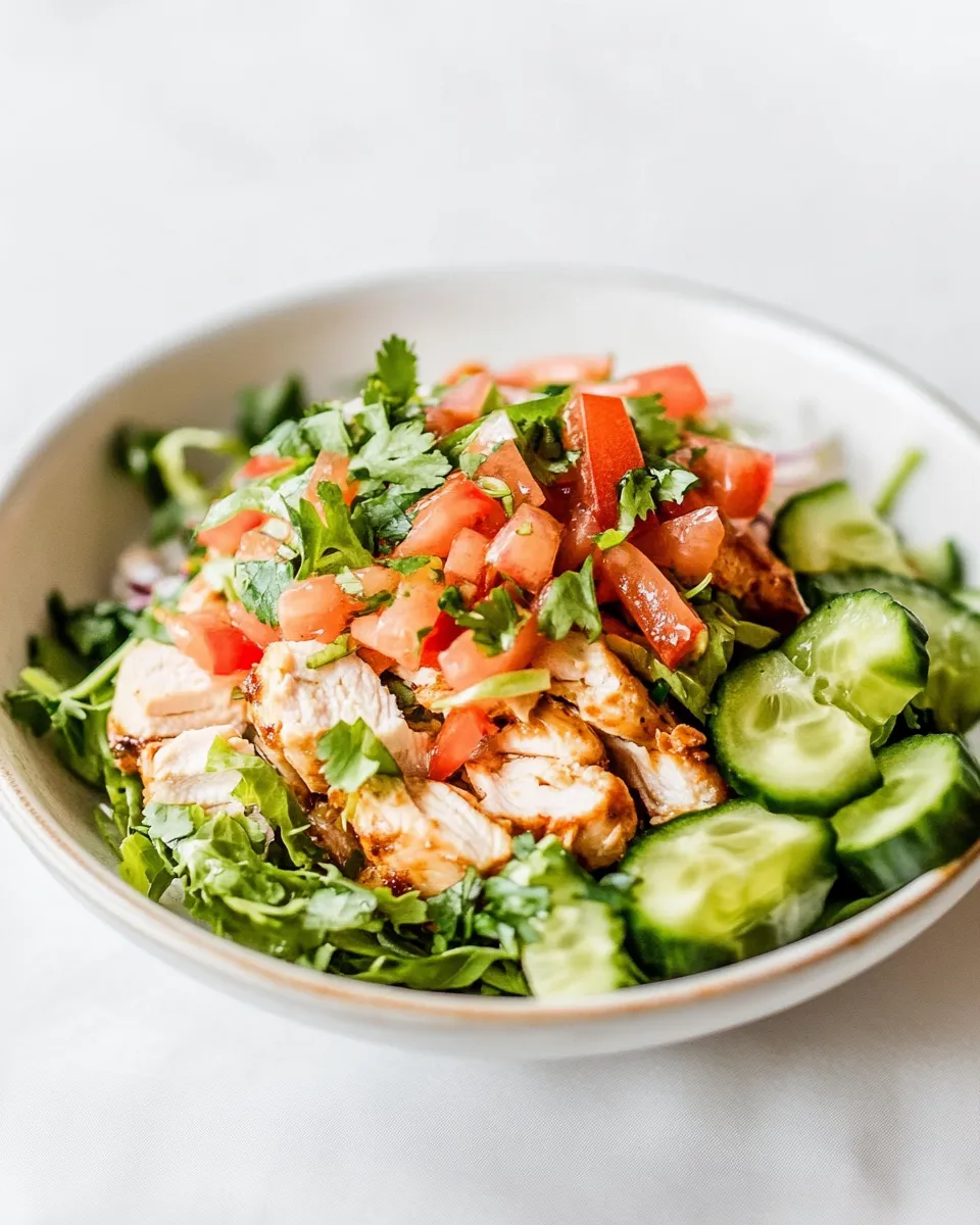 Delicious Hot Honey Chicken Salad dish photo