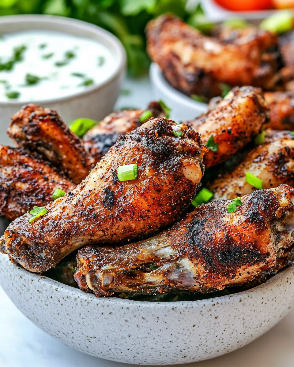 Easy How to Air Fry Chicken Wings photo