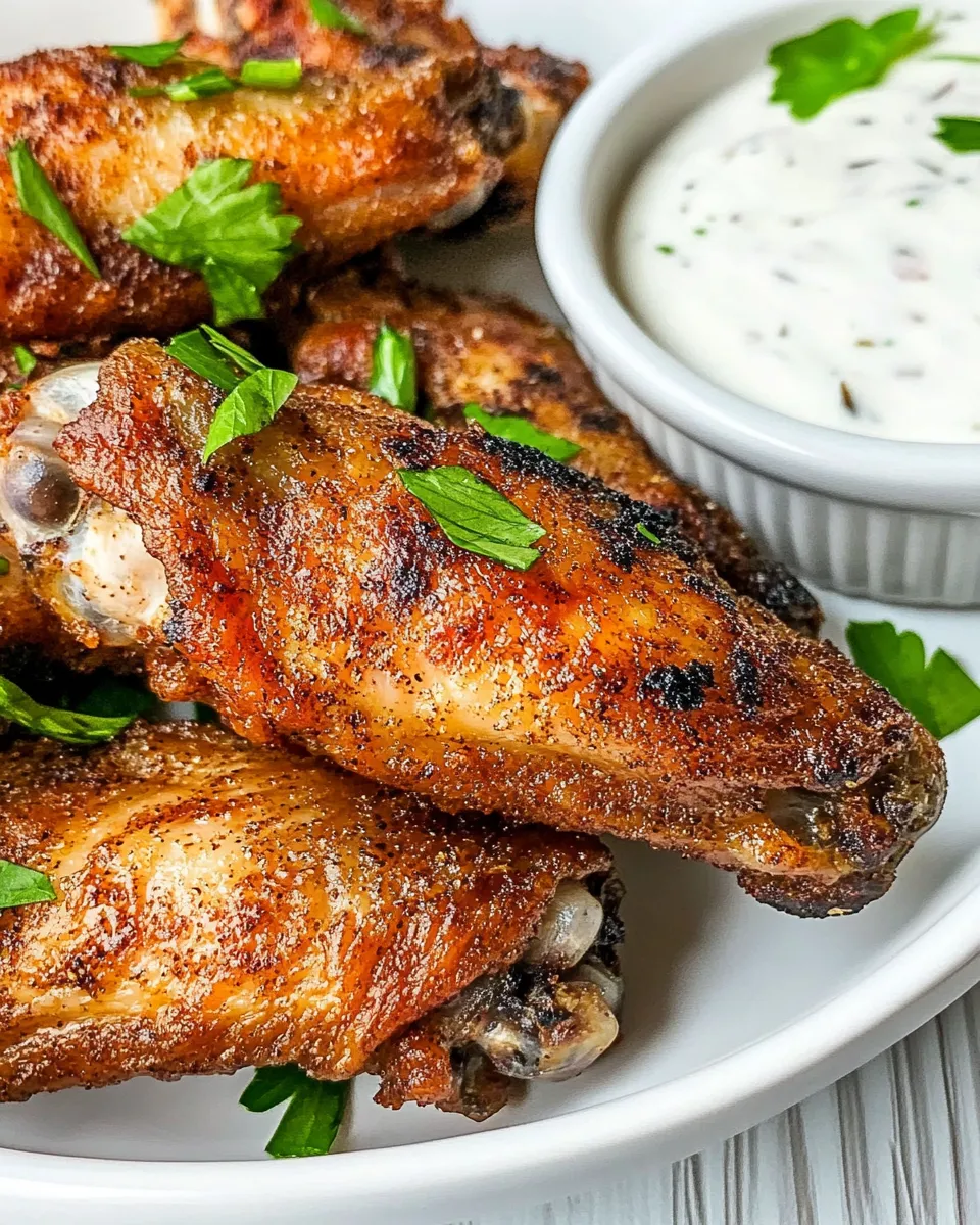 Quick How to Air Fry Chicken Wings recipe photo