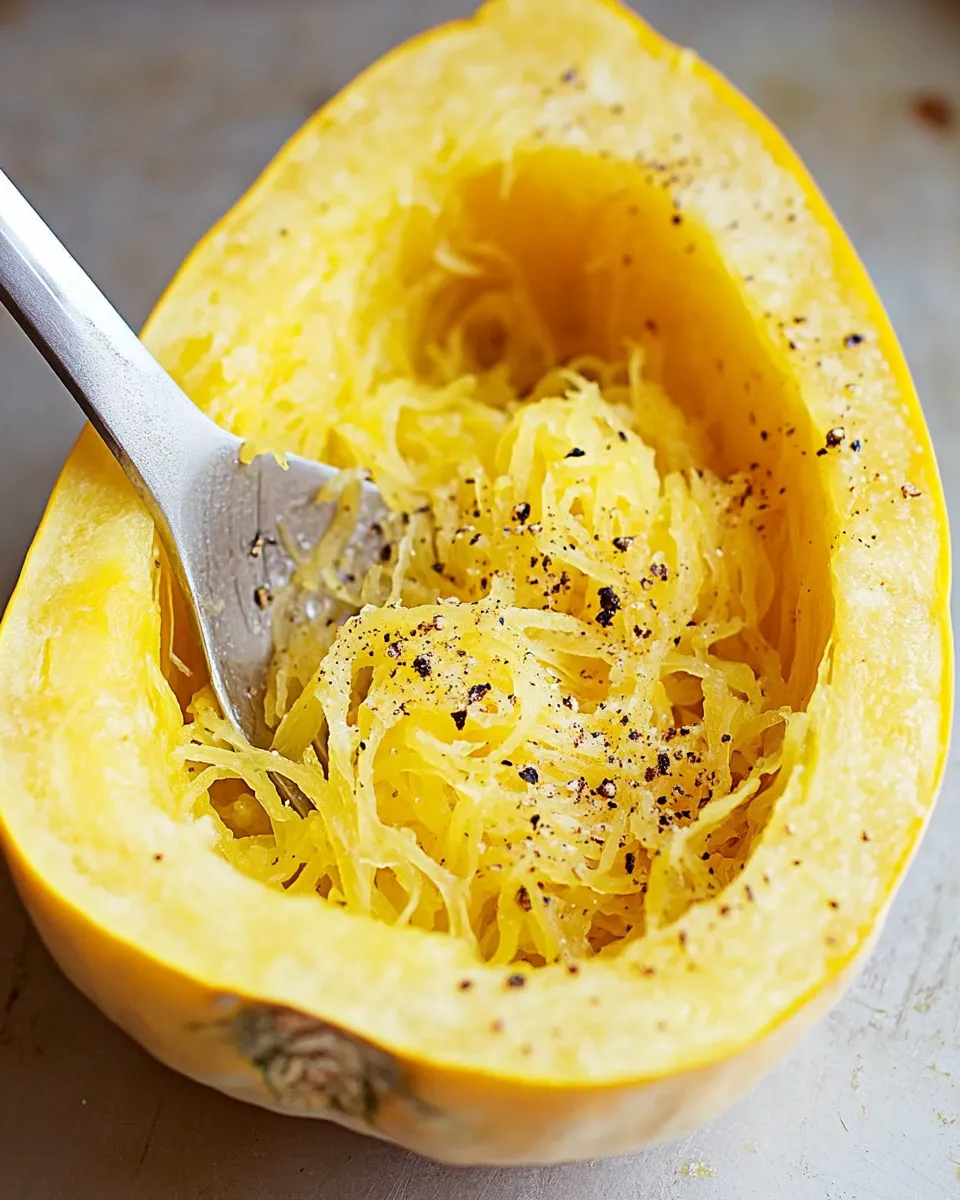 Quick How to Cook Spaghetti Squash in the Microwave image