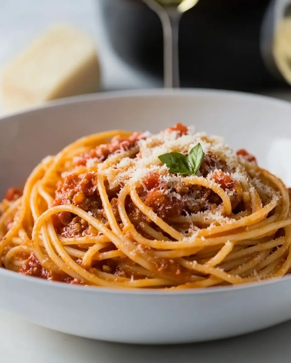 Delicious How to Make Spaghetti with Ground Beef and Ragu Sauce recipe photo