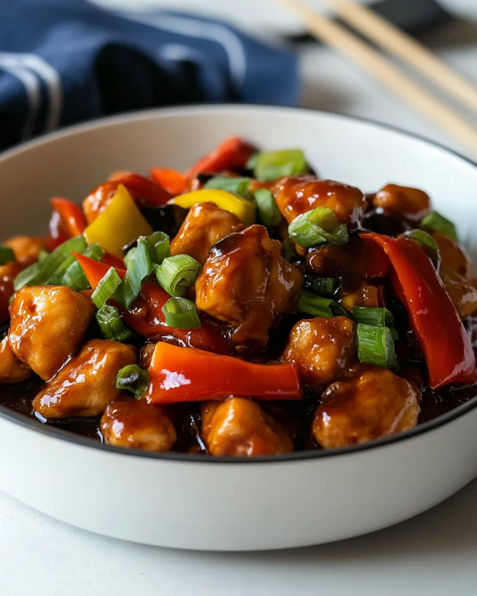Homemade Hunan Style Chicken recipe photo