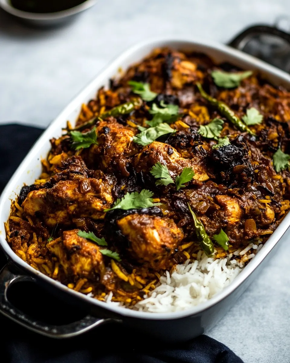 Homemade Indian Chicken Rice Casserole photo
