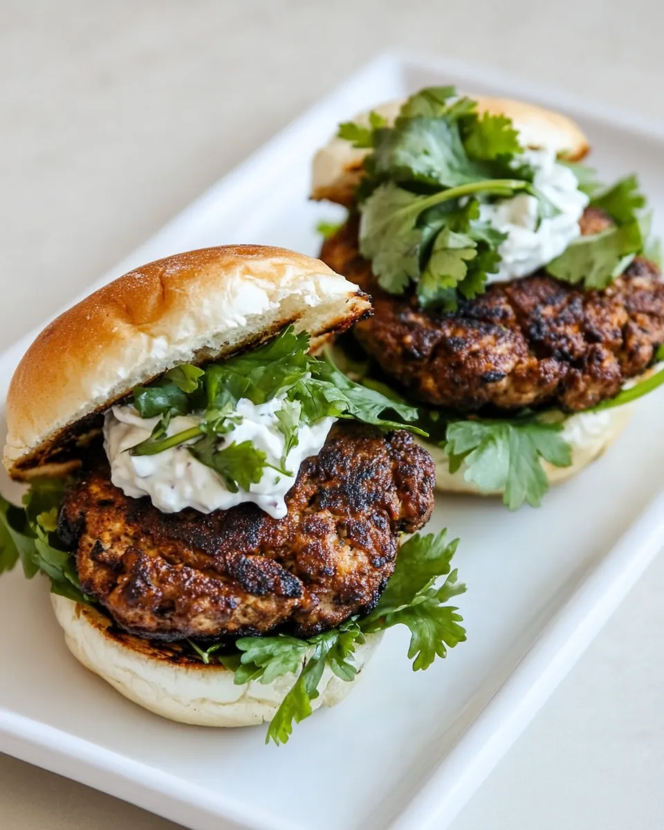 Classic Indian Spiced Black Bean & Tofu Burgers dish photo