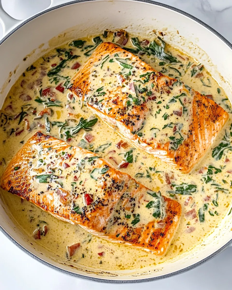 Classic Insanely Good Creamy Tuscan Garlic Salmon image