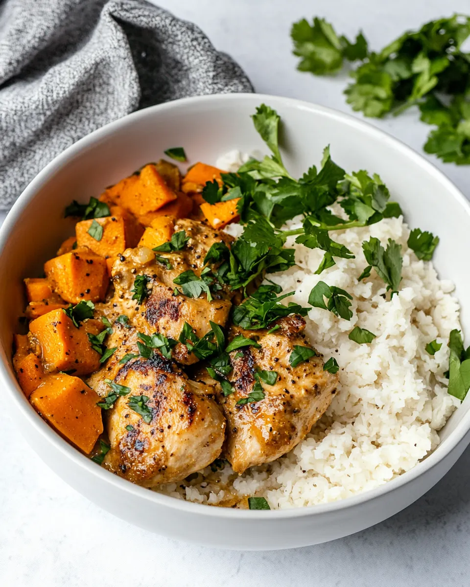 Delicious Instant-Pot Tahini Chicken image