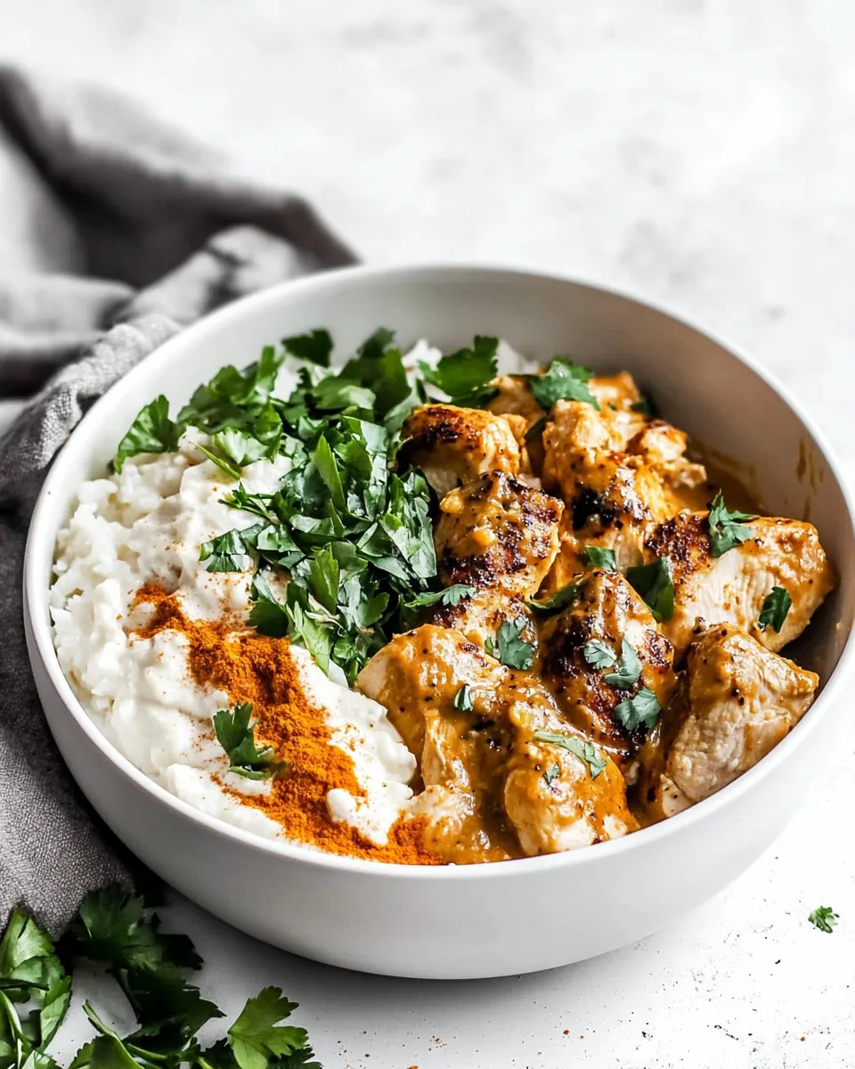Healthy Instant-Pot Tahini Chicken recipe photo