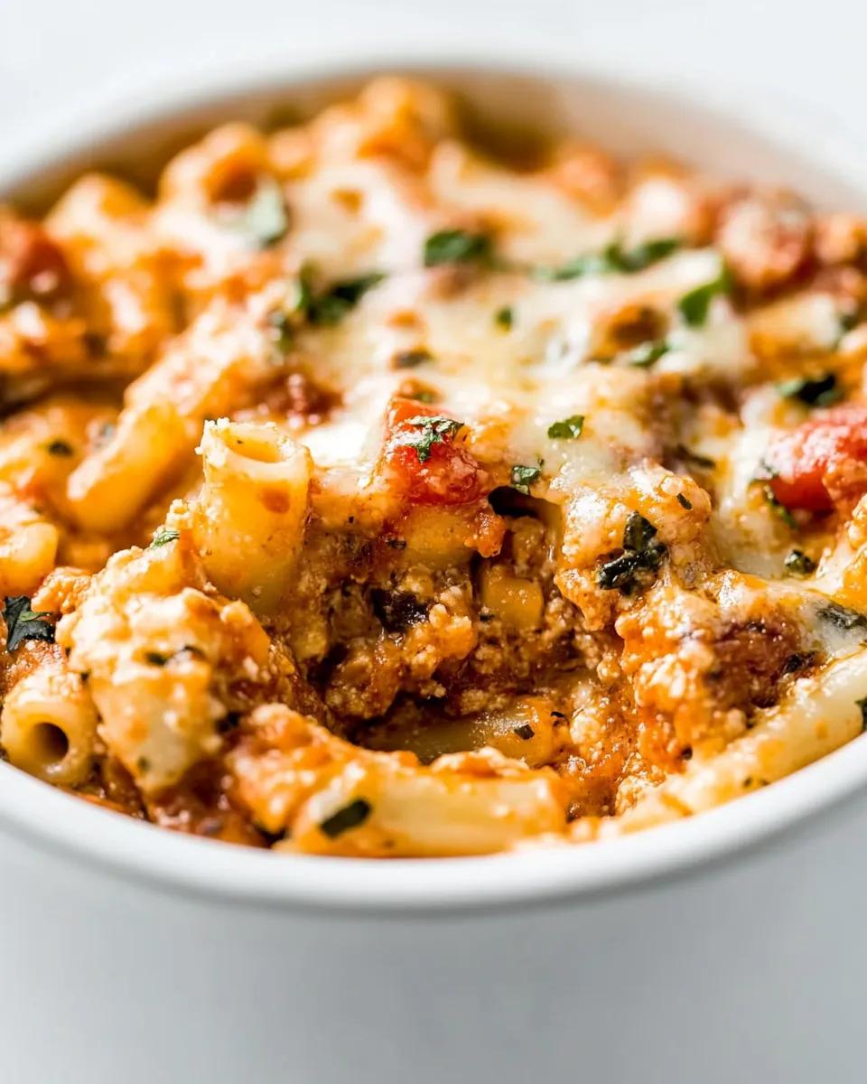 Easy Instant Pot Baked Ziti recipe photo