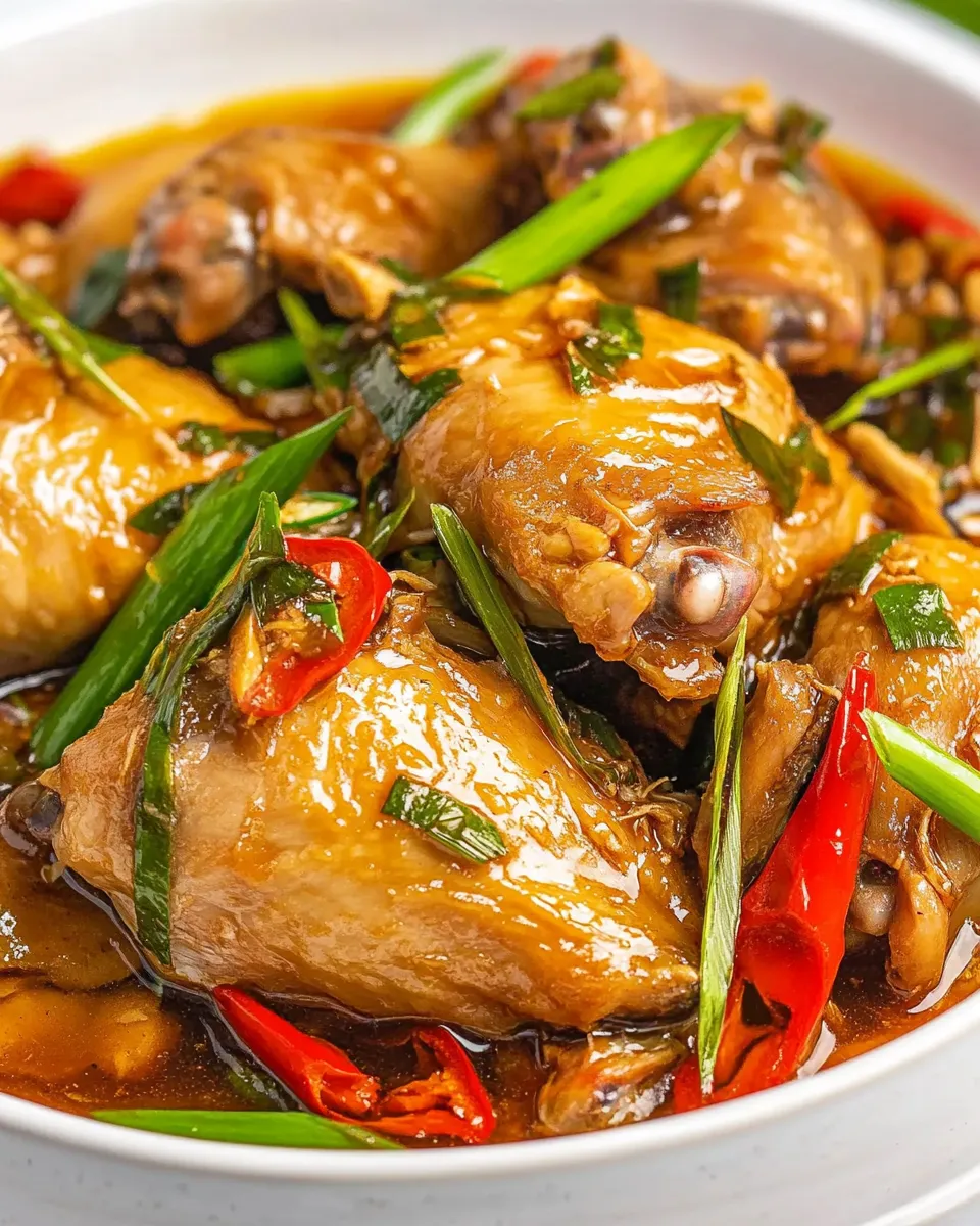 Delicious Instant Pot Chicken Adobo shot
