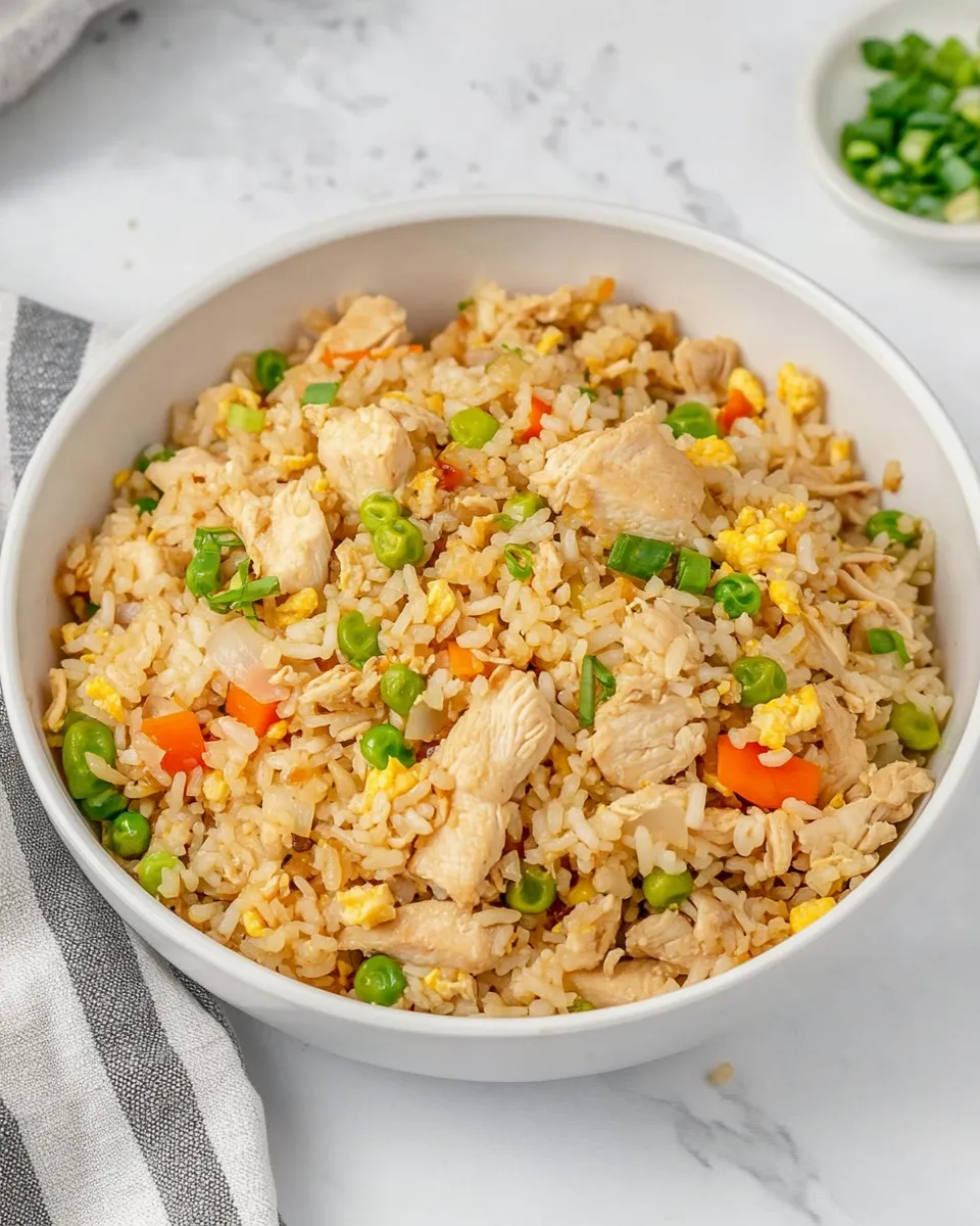 Easy Instant Pot Chicken Fried Rice photo