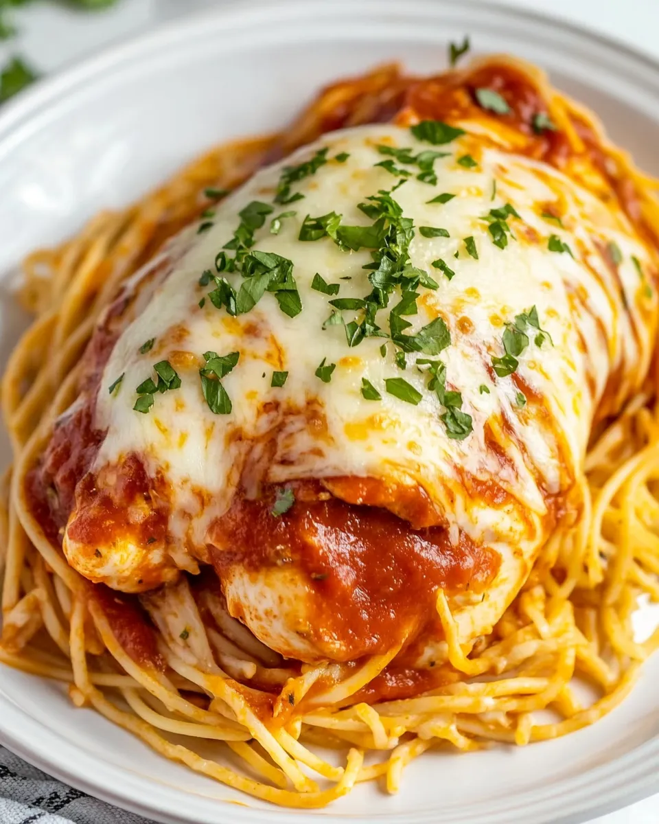 Delicious Instant Pot Chicken Parmesan image