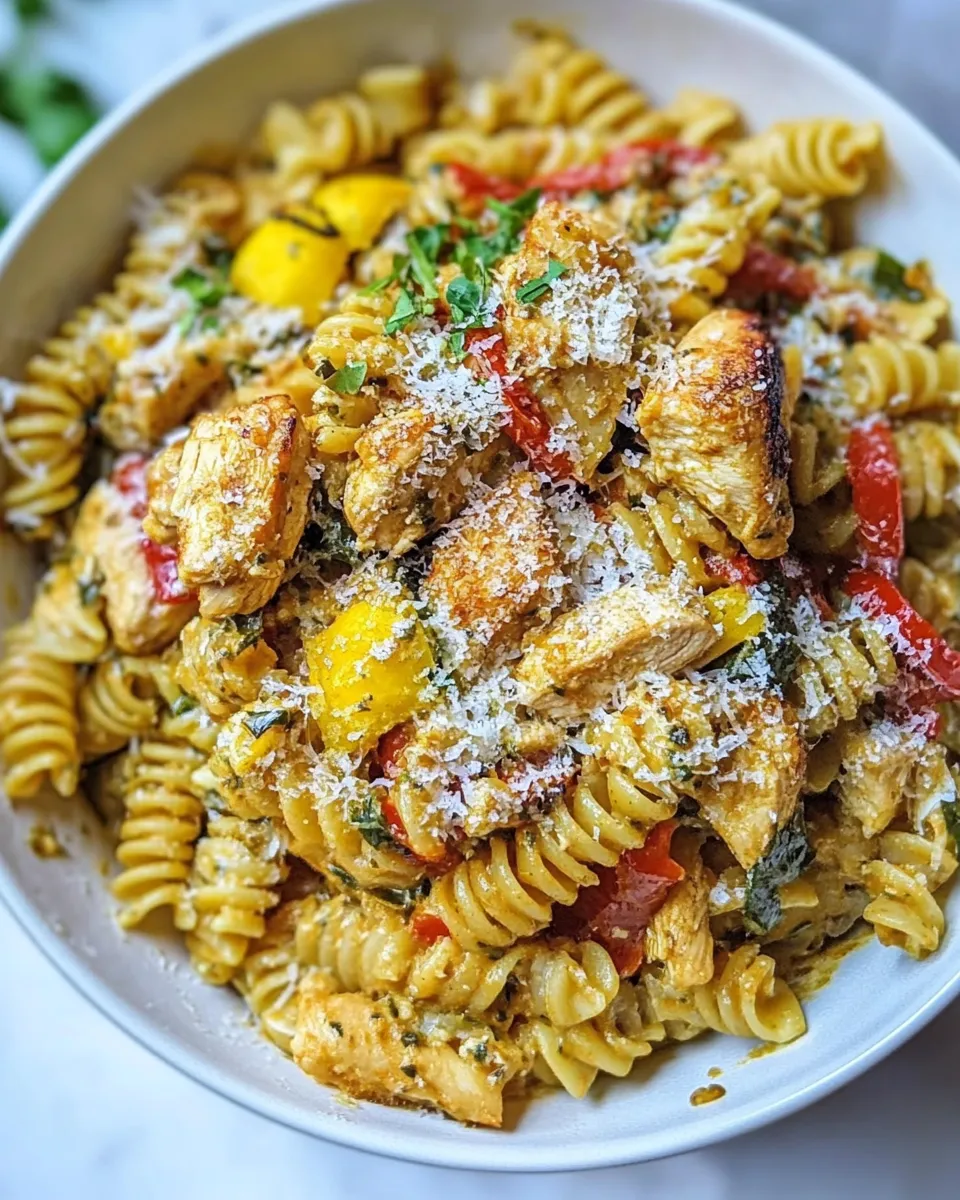 Quick Instant Pot Chicken Pasta Dinner image