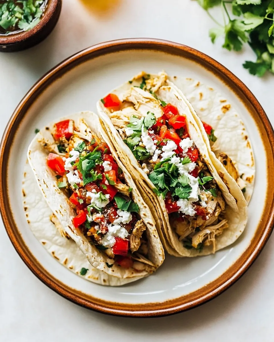 Classic Instant Pot Chicken Tacos Recipe recipe photo