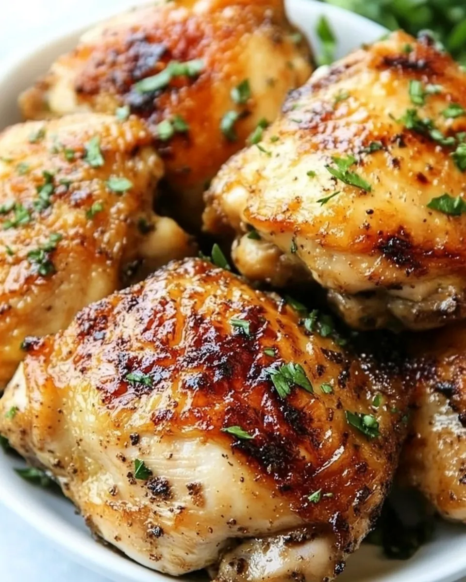 Delicious Instant Pot Chicken Thighs Recipe image