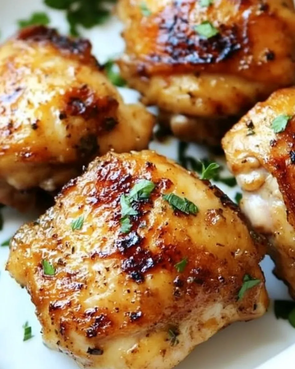 Healthy Instant Pot Chicken Thighs Recipe shot