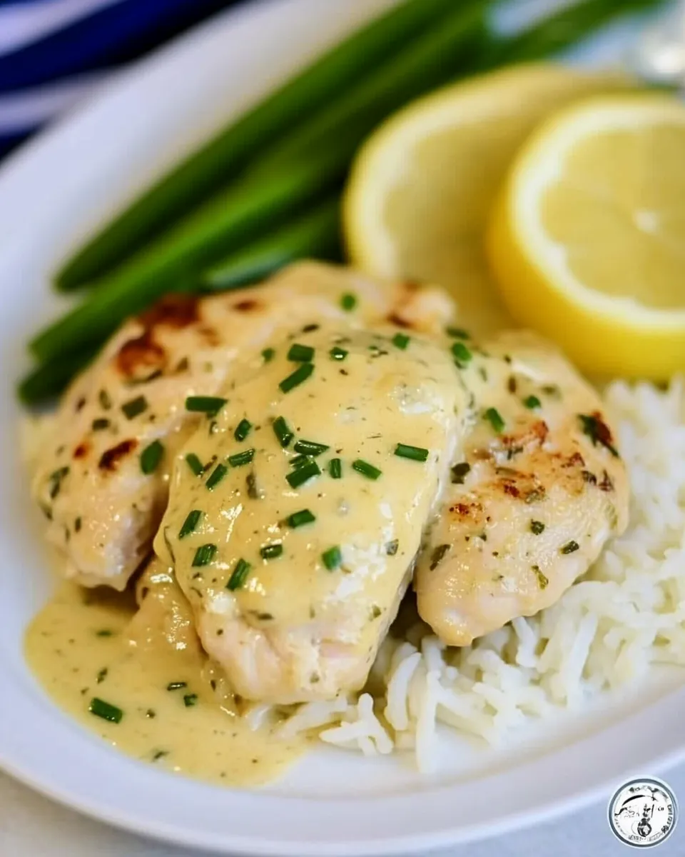 Delicious Instant Pot Creamy Lemon Chicken image
