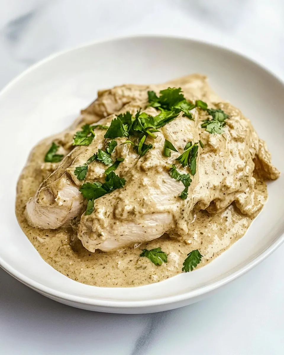 Delicious Instant Pot Creamy Salsa Verde Chicken image