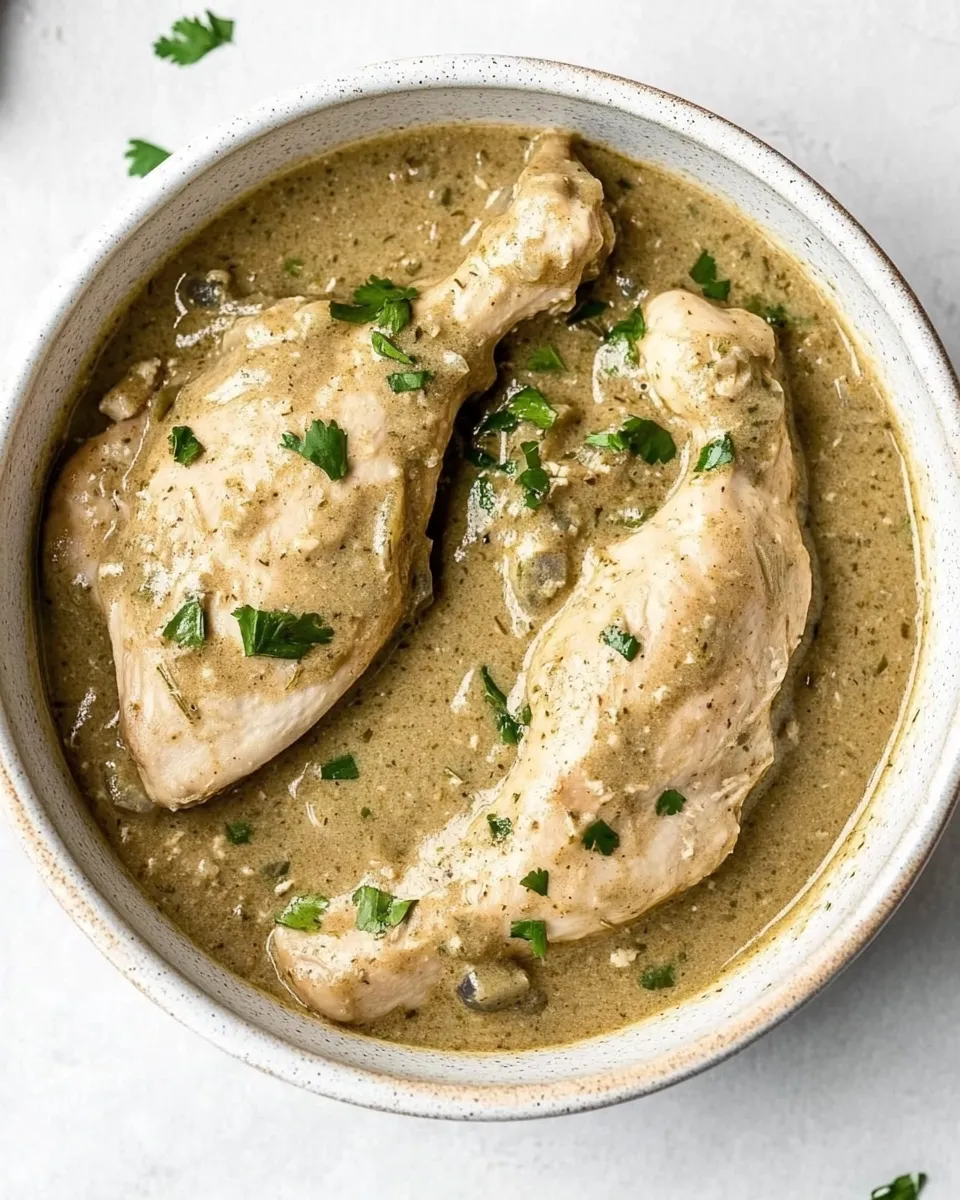 Quick Instant Pot Creamy Salsa Verde Chicken recipe photo