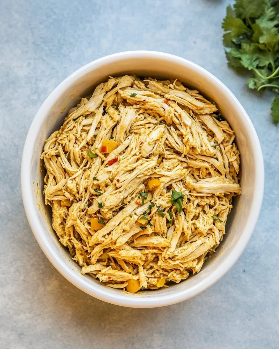 Easy Instant Pot Everything Shredded Chicken recipe image