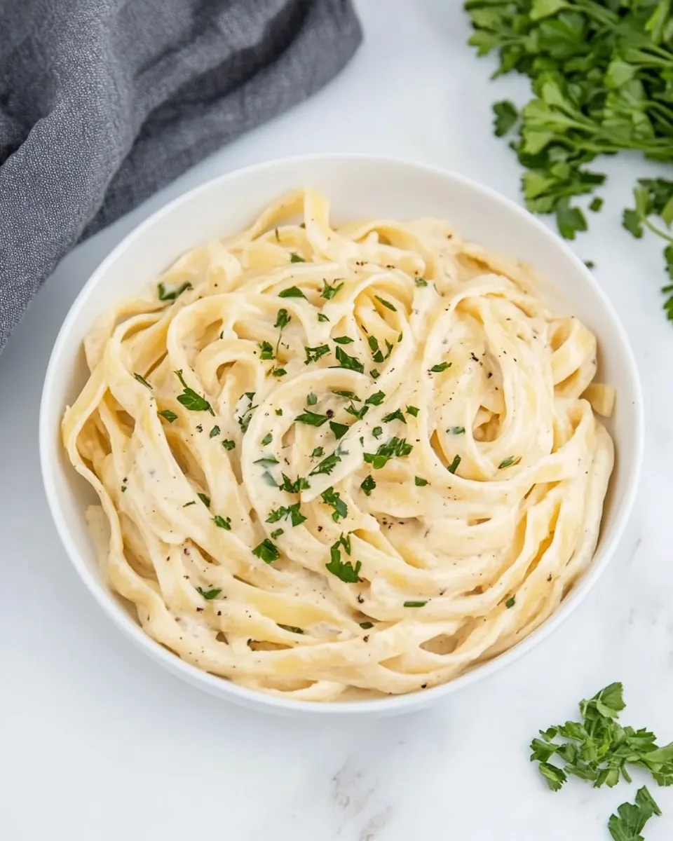 Quick Instant Pot Fettuccine Alfredo recipe photo