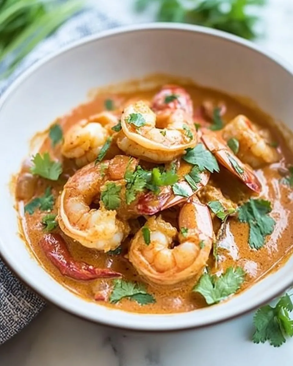 Easy Instant Pot Indian Butter Shrimp photo