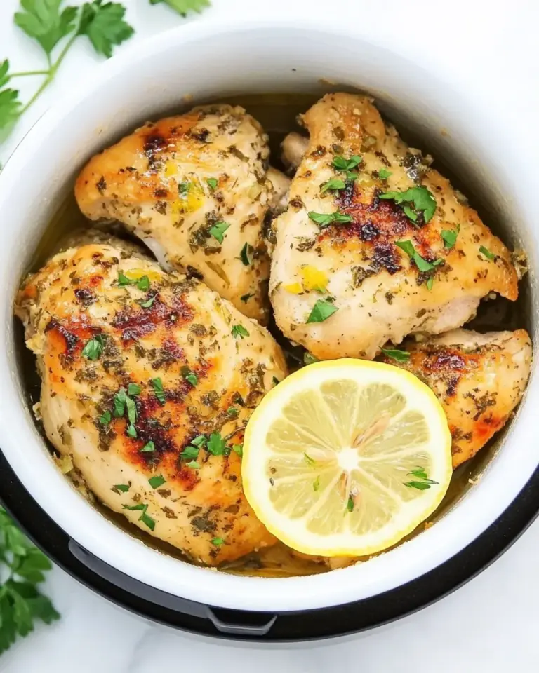 Homemade Instant Pot Lemon Chicken recipe photo