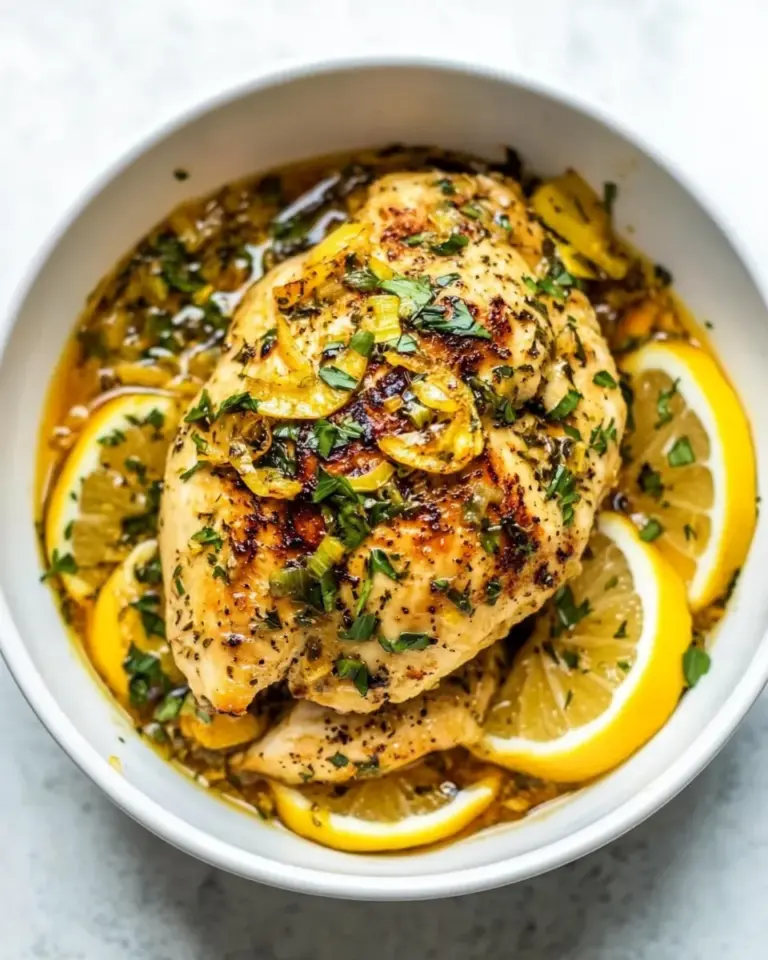 Easy Instant Pot Lemon Garlic Chicken photo