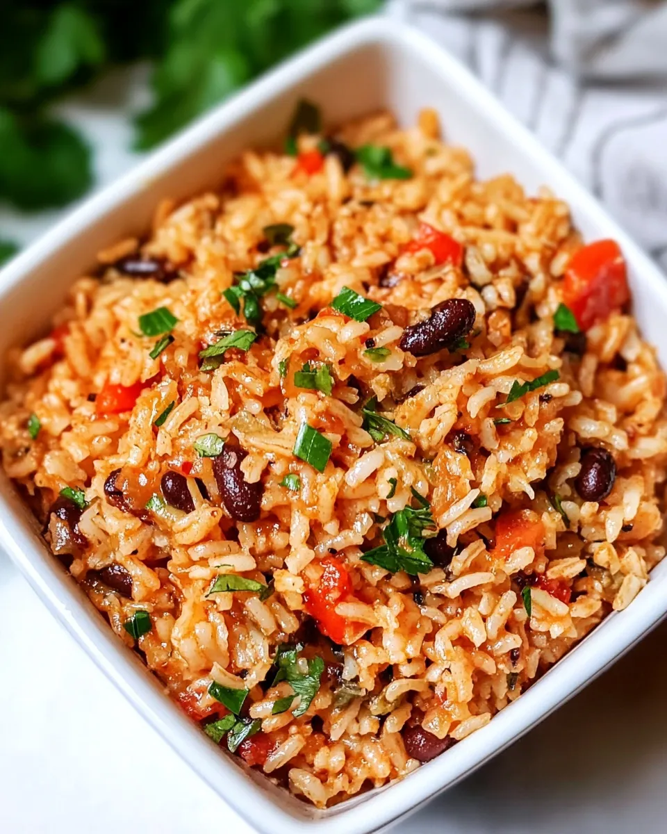 Classic Instant Pot Rice and Beans image