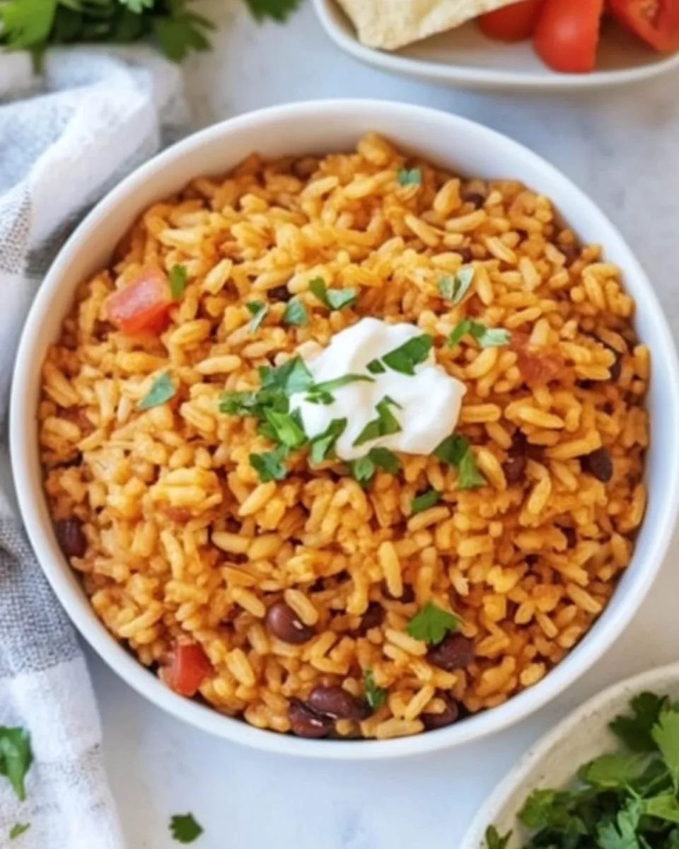 Easy Instant Pot Rice and Beans - With Dried Beans food shot