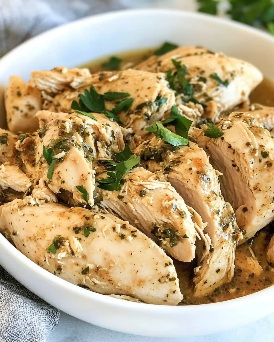 Easy Instant Pot Salsa Verde Chicken Recipe dish photo