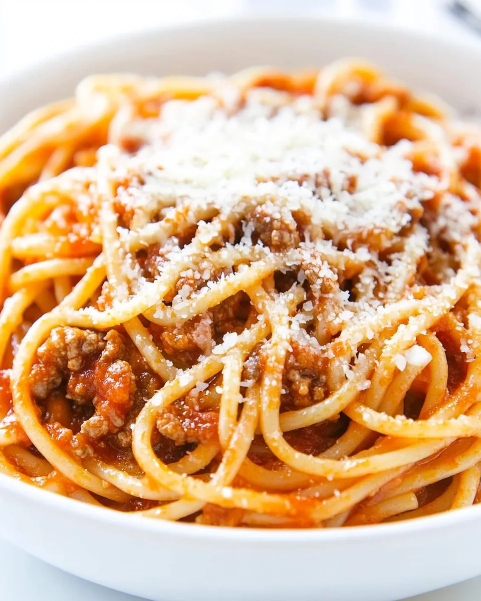 Healthy Instant Pot Spaghetti Recipe recipe photo