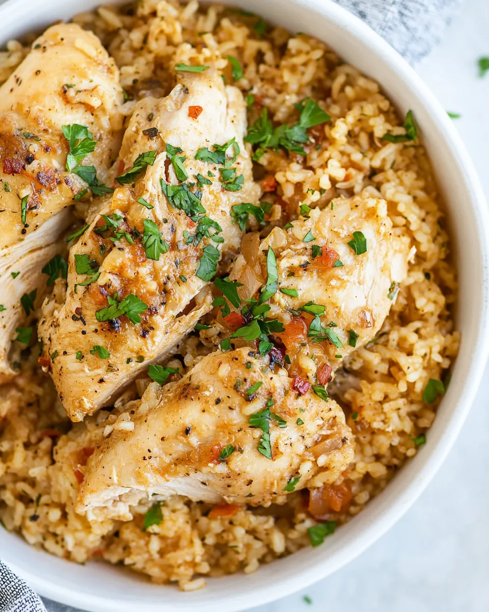 Homemade Instant Pot Spanish Rice with Chicken photo