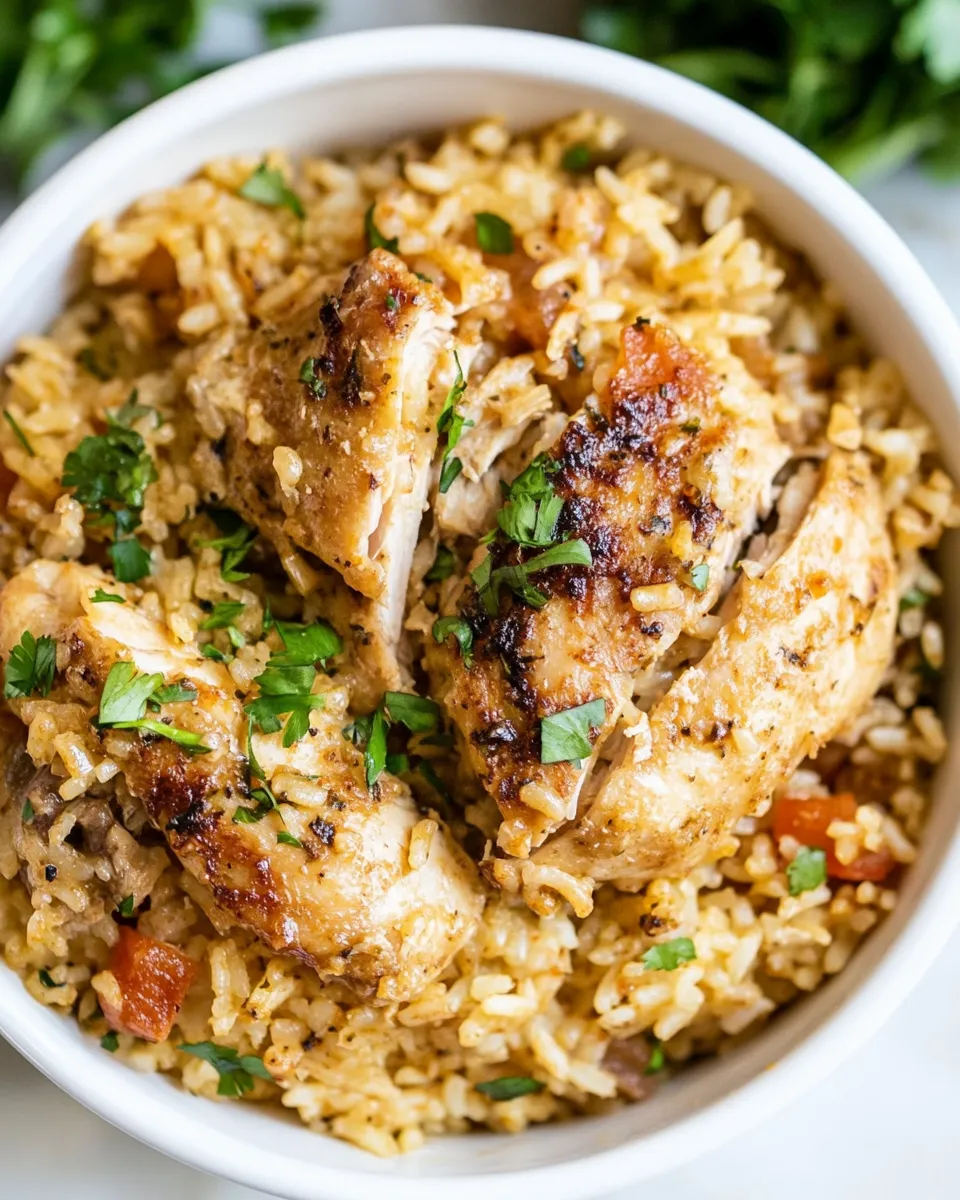 Classic Instant Pot Spanish Rice with Chicken image