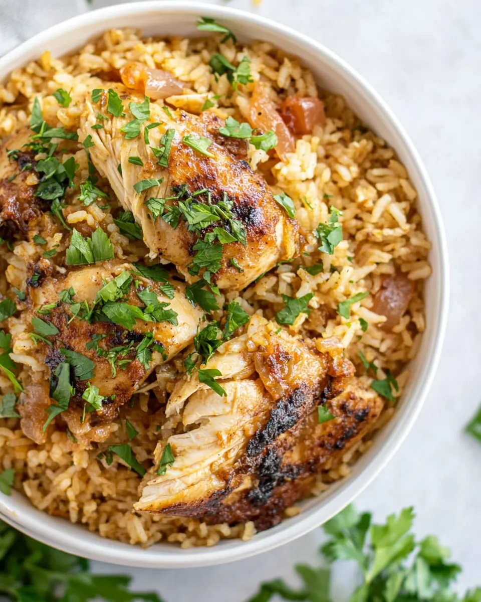 Easy Instant Pot Spanish Rice with Chicken recipe photo