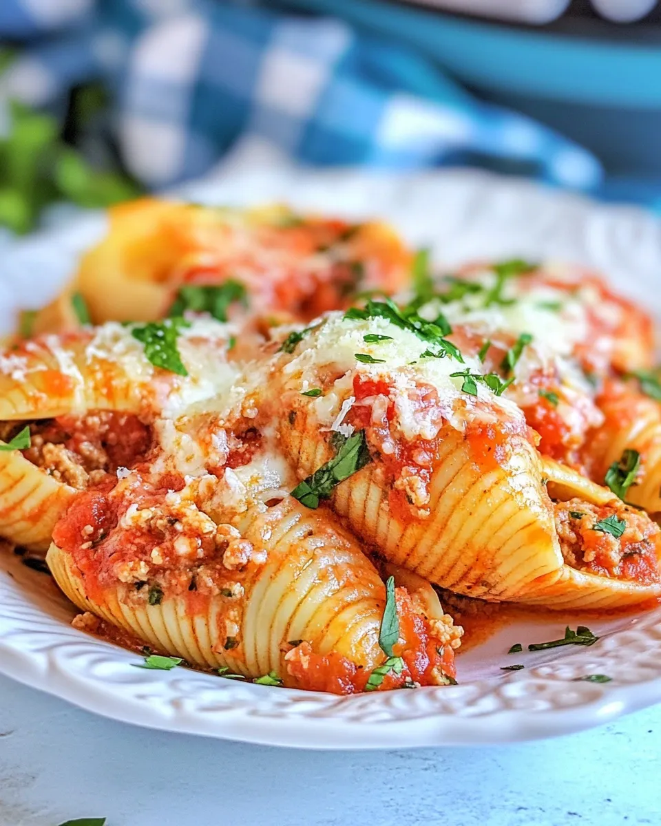 Delicious Instant Pot Stuffed Shells Recipe image