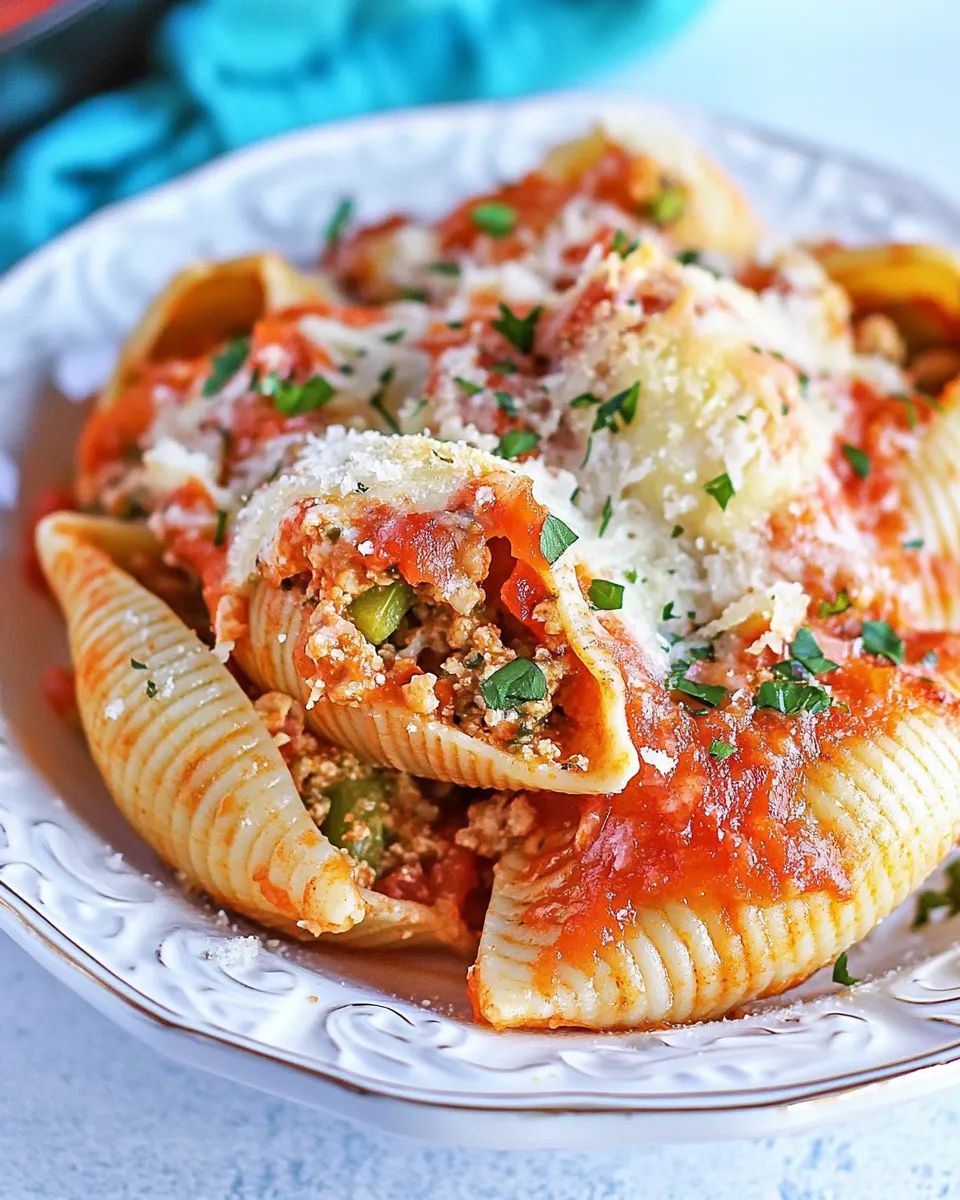 Quick Instant Pot Stuffed Shells Recipe shot