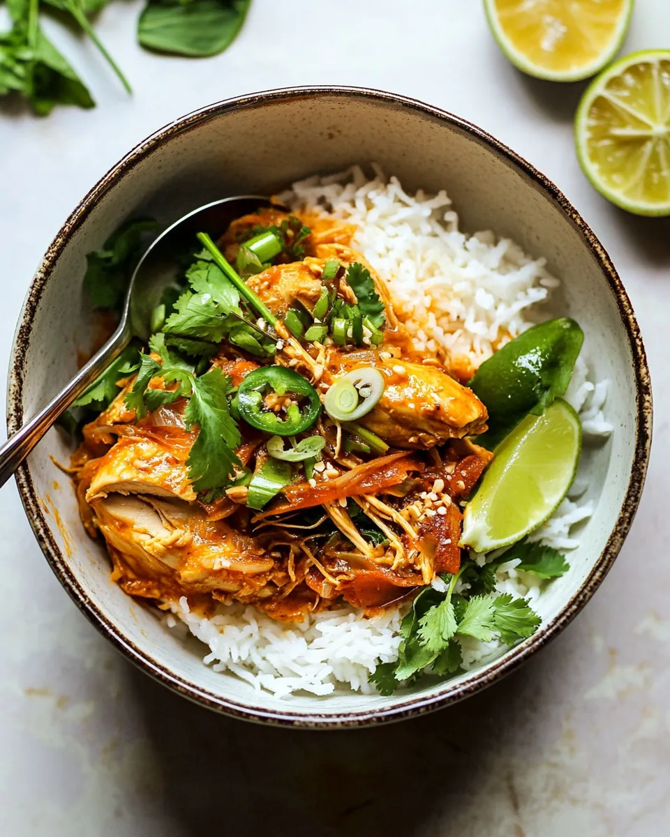 Classic Instant Pot Thai Lemongrass Chicken. dish photo
