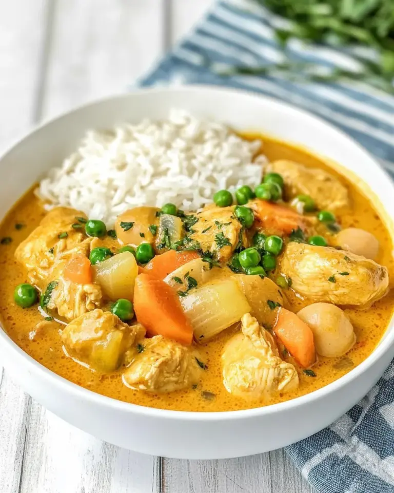 Homemade Instant Pot Thai Yellow Chicken Curry with Vegetables recipe photo