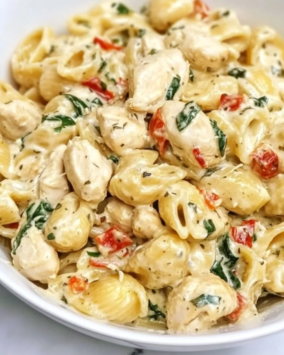 Classic Instant Pot Tuscan Chicken Pasta Recipe image