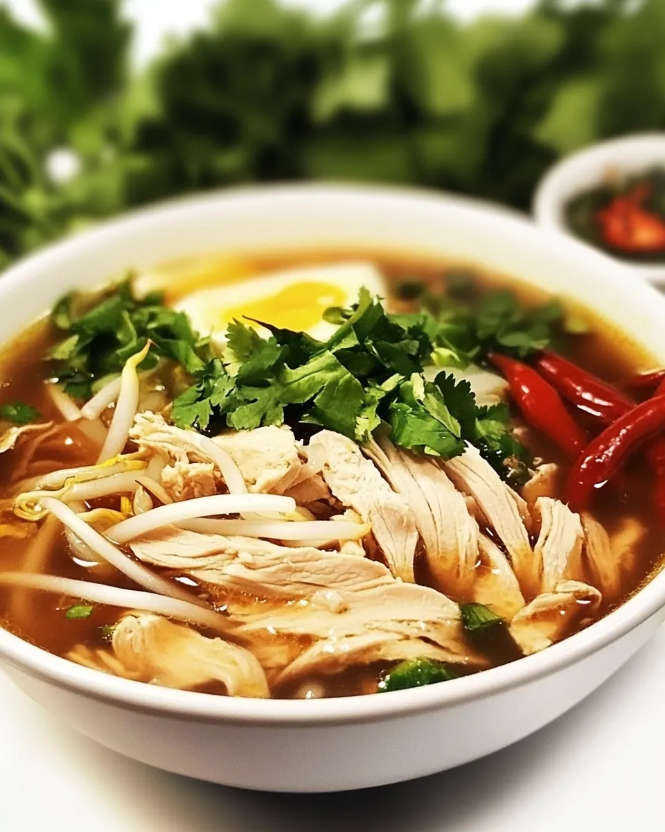 Delicious Instant Pot Vietnamese Chicken Pho picture
