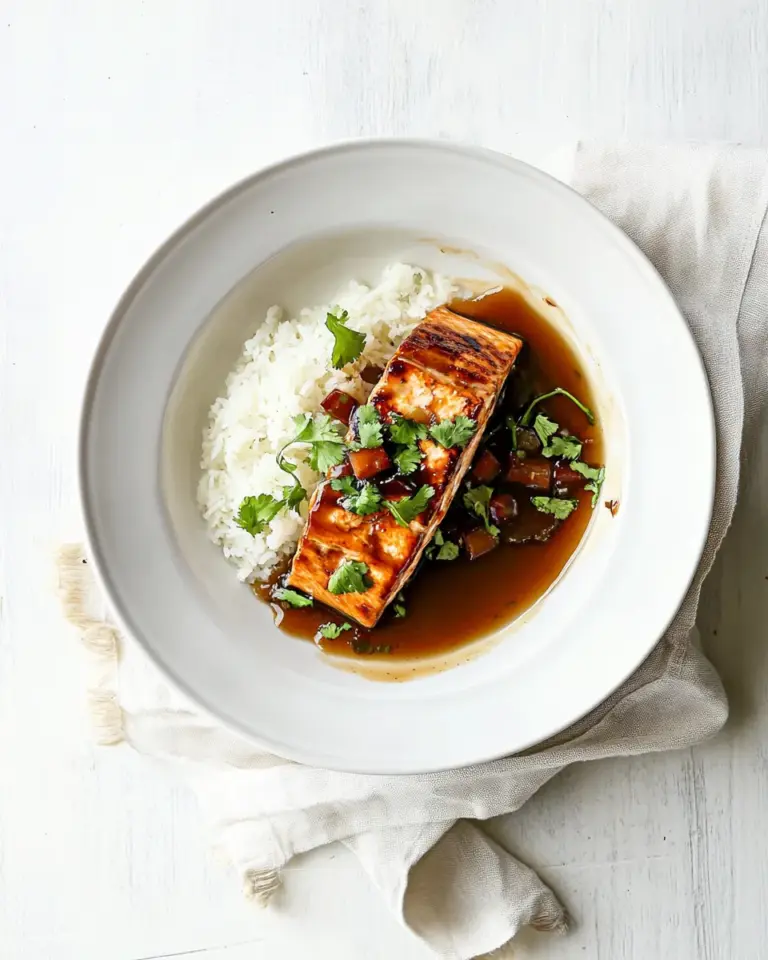 Homemade Instant Pot caramel salmon recipe photo