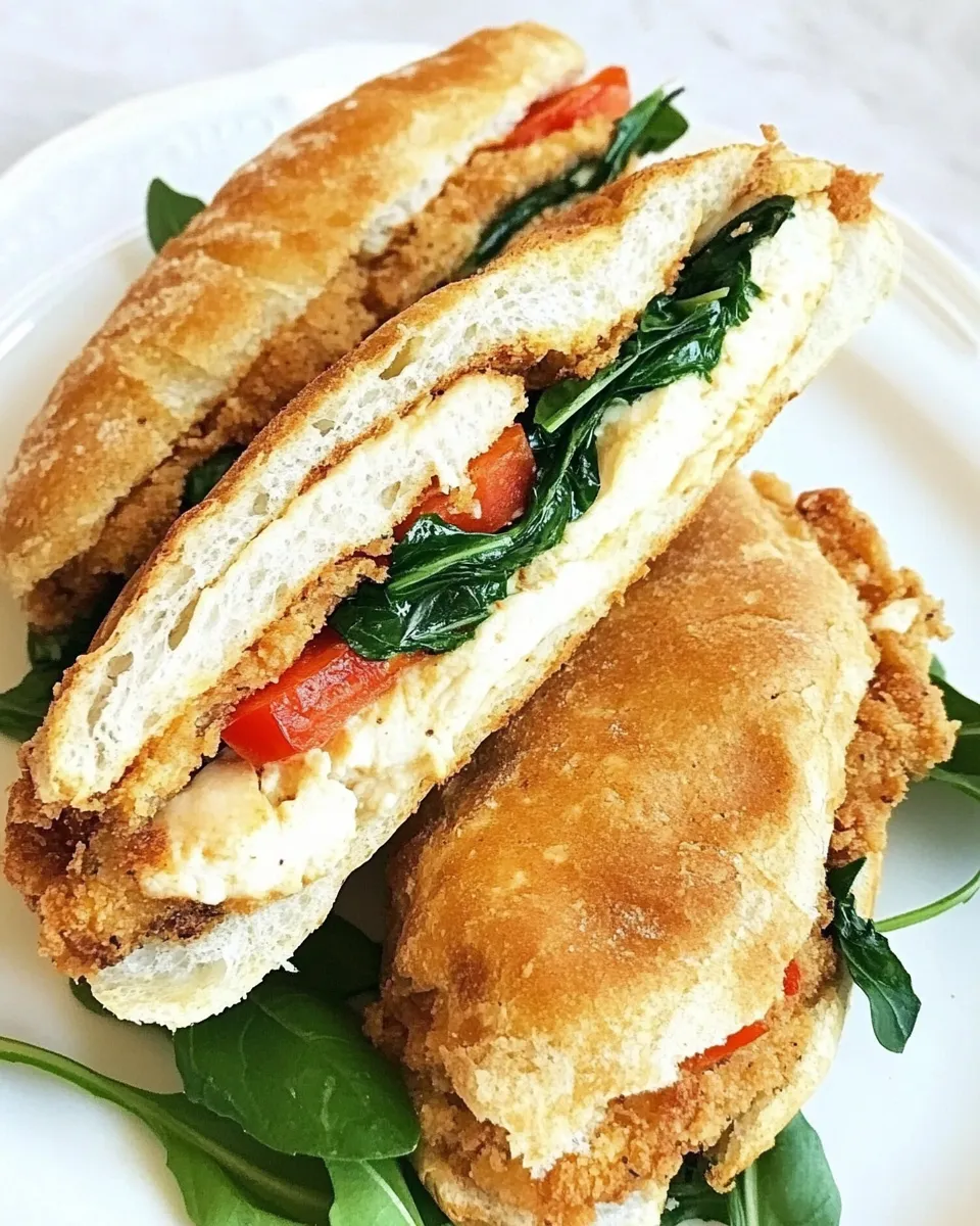 Classic Italian Chicken Cutlet Sandwiches dish photo