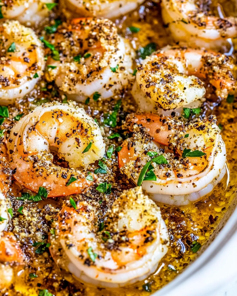 Classic Italian Shrimp Bake dish photo