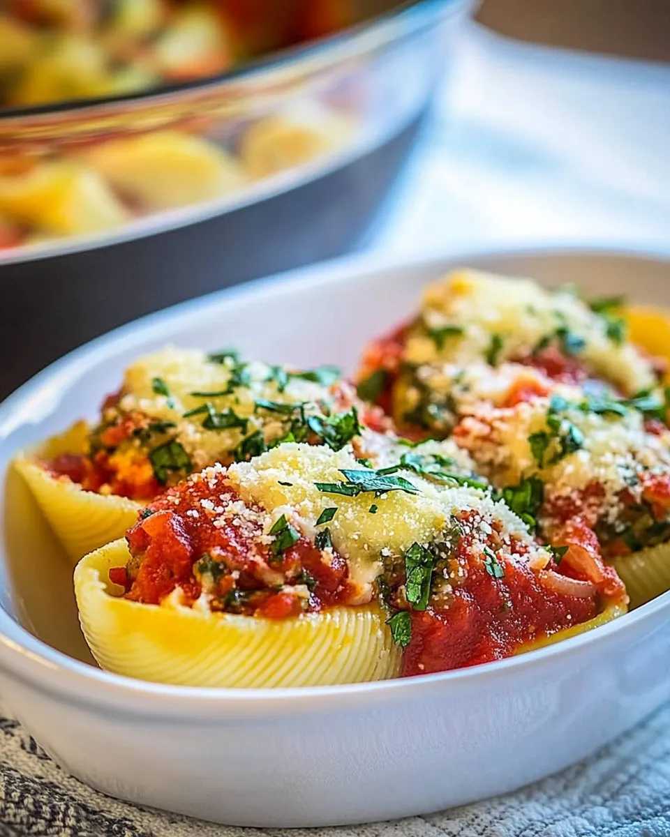 Easy Italian Stuffed Shells recipe photo