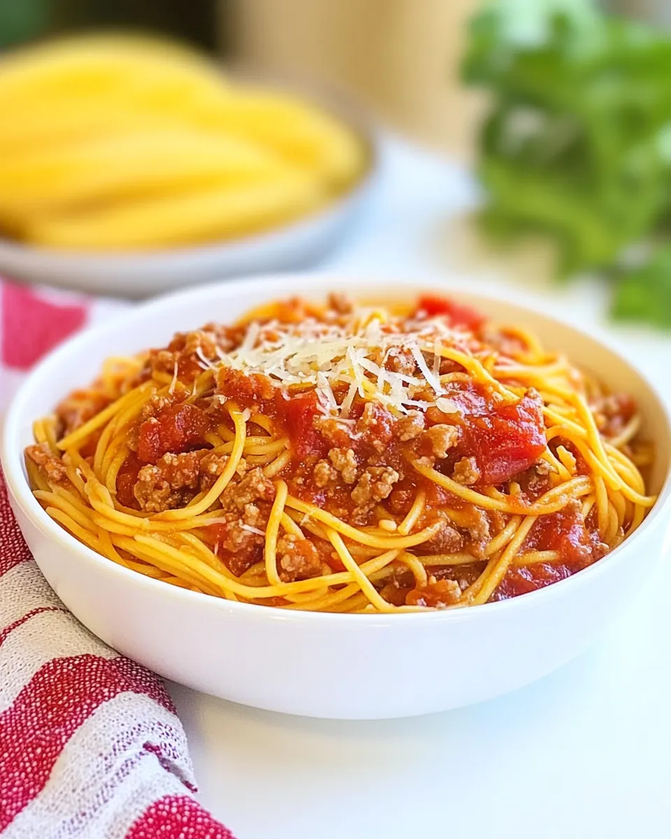 Delicious Jollibee Spaghetti shot