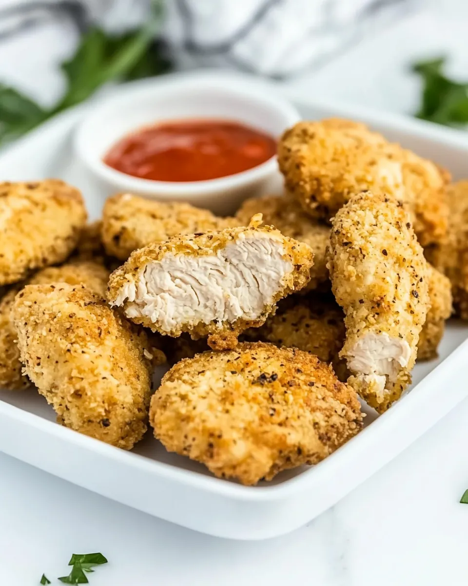 Homemade Keto Chicken Nuggets photo