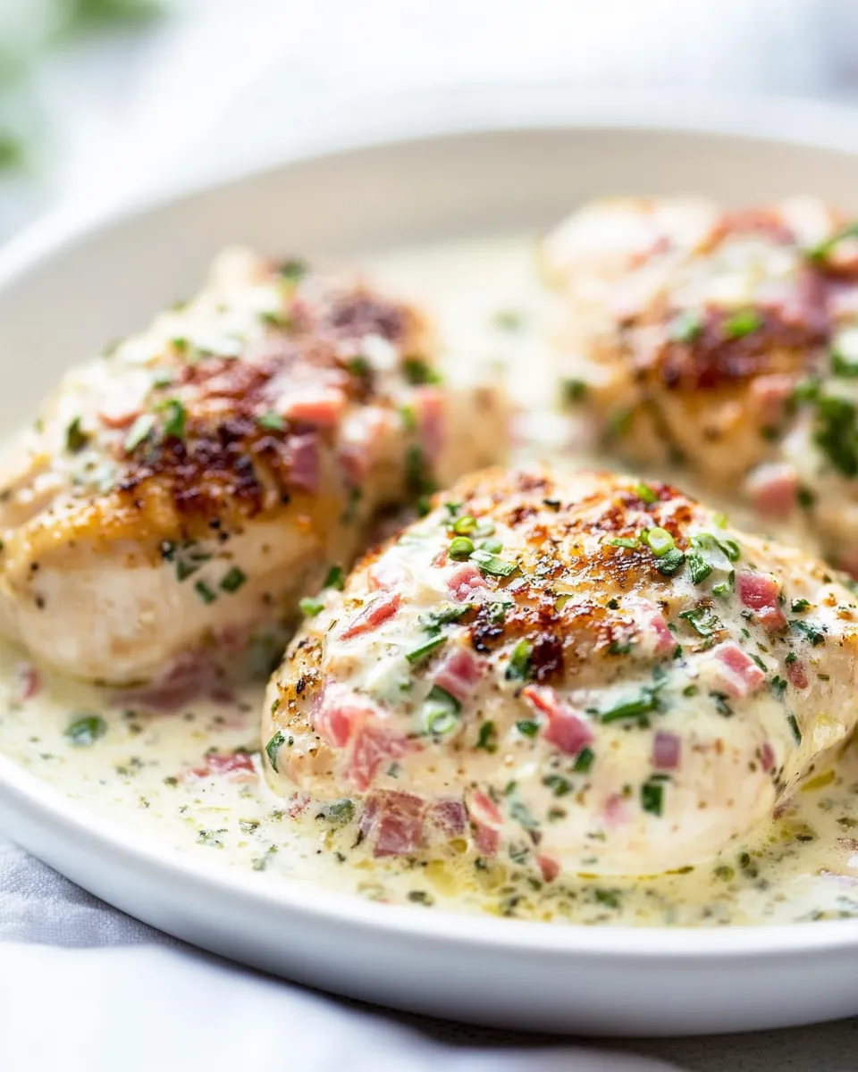 Quick Keto Chicken in Cream Sauce recipe photo