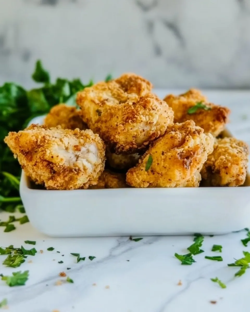 Classic Keto Fried Chicken food shot