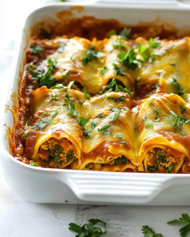 Homemade Keto Lasagna Roll Ups photo